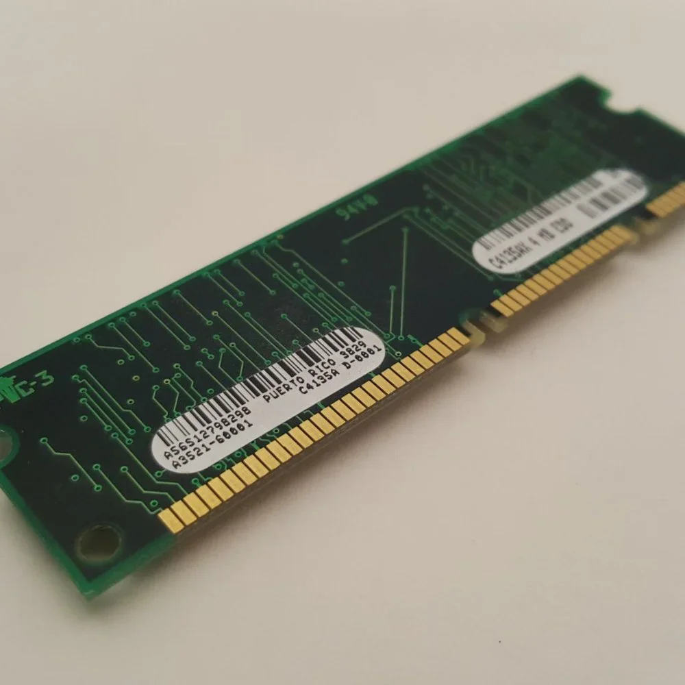 HP C4135AX 4MB 100-pin EDO DRAM DIMM from HP LJ 4000 | A3521-60001 | USED